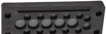 Murrplastik Cable Entries 87301151 - KDP/N 24/17-1 Cable entry plate, IP65, for (87301151)
