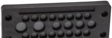 Murrplastik Cable Entries 87301160 - KDP/N 24/22 Cable entry plate, IP65, for cables (87301160)