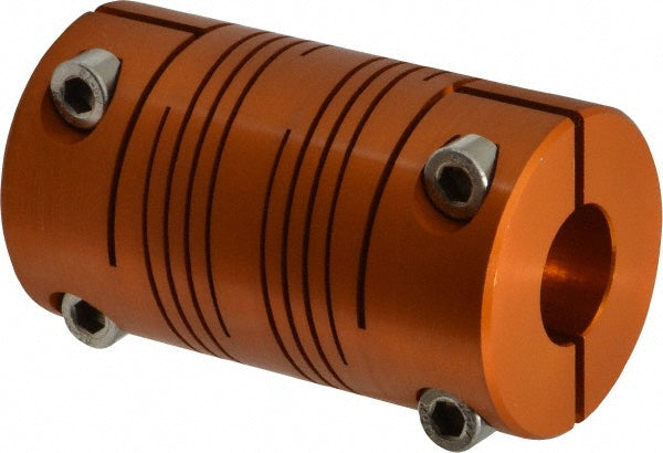 Lovejoy 68514476857 Lovejoy Flexible Coupling: Clamp Hub, Anodized Aluminum, 5/8" (68514476857)