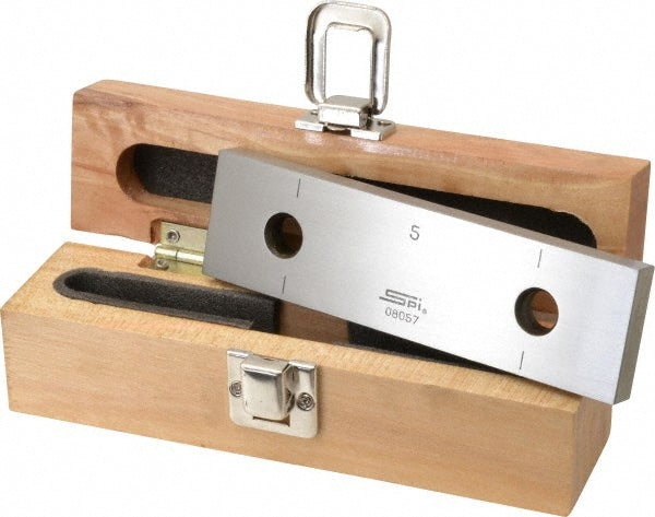 SPI 15-090-4 SPI Rectangle Steel Gage Block: 5", Grade AS-1 (15-090-4)