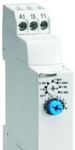 Crouzet Relays 88827125 - Single Shot Timer, 24-240VAC/24VDC, DIN Mount (88827125)