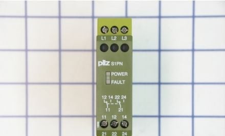 Pilz Safety Relays 890210 - Phase Sequence Monitoring Relay, S1PN, 400-500V (890210)