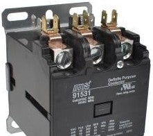 MARS Contactors 91531 - Contactor, 3-P, 50A, 24V Coil, Mars (91531)