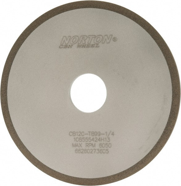 Norton 66260273605 Norton Surface Grinding Wheel: 6" Dia, 1/4" Thick, 1-1/4" Arbor (66260273605)