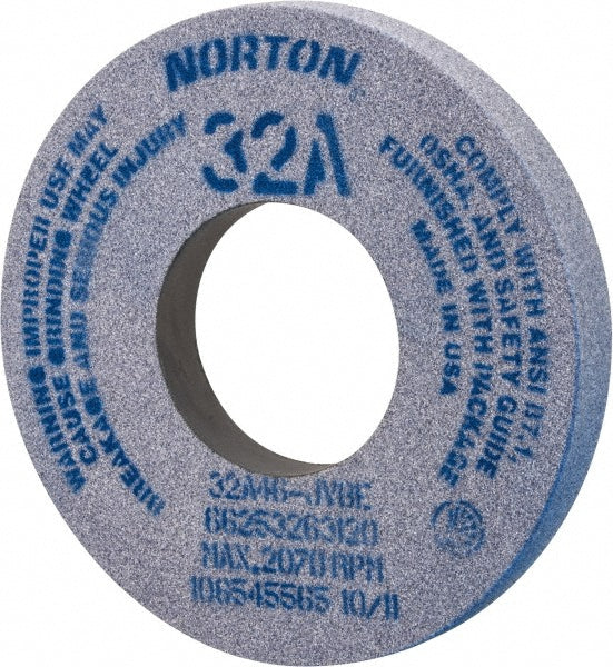 Norton 66253263120 Norton Surface Grinding Wheel: 12" Dia, 1-1/2" Thick, 5" Arbor, 46 (66253263120)
