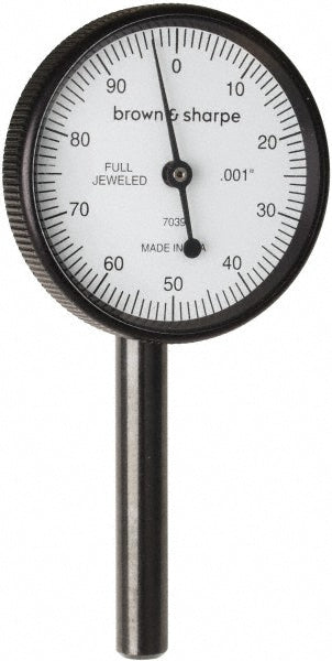 TESA Brown & Sharpe 599-7039 TESA Brown & Sharpe Dial Test Indicator: 0-100 (599-7039)