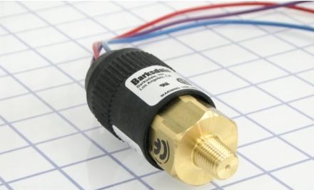 Barksdale Control Products Pressure Switches 96201-BB2 - Pressure Switch, Compact, 12in. Flying Leads (96201-BB2)