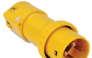 Russellstoll 9P34U0 - DuraGard Male Plug, 30 Amp, 3 Pole 4 Wire (9P34U0)