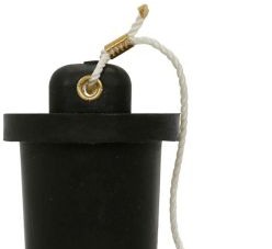 Cooper Connectors A100603-2 - Protective Cap,Male,E1017,Black, Rubber (A100603-2)