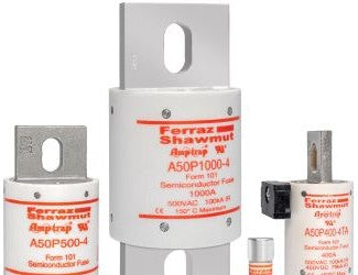 Mersen Fuses A50P400-4TI - High Speed Fuse Amp-Trap A50P 500VAC 450VDC (A50P400-4TI)