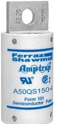 Mersen Fuses A50QS150-4 - High Speed Fuse Amp-Trap A50QS 500VAC 500VDC (A50QS150-4)