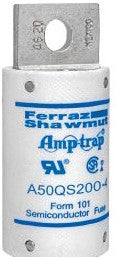 Mersen Fuses A50QS200-4 - High Speed Fuse Amp-Trap A50QS 500VAC 500VDC (A50QS200-4)