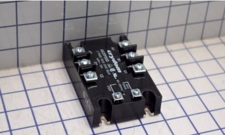 Crydom Relays A53TP50DH - SSR,3-Phase, Panel Mount, IP00, 530VAC/50A (A53TP50DH)