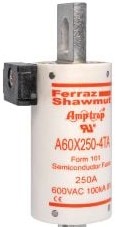 Mersen Fuses A60X250-4TA - High Speed Fuse Amp-Trap A60X 600VAC 250A (A60X250-4TA)
