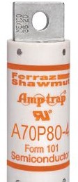 Mersen Fuses A70P80-4 - High Speed Fuse Amp-Trap A70P 700VAC 650VDC 80A (A70P80-4)