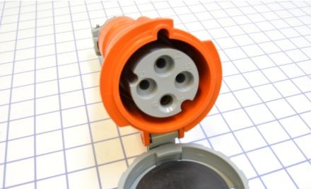 Russellstoll ABB430C12W - IEC Connector 30A 3P4W 125/250V (ABB430C12W)