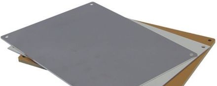 Vynckier Enclosure Systems Enclosures ABP3325A - Aria Aluminum Back Plate (ABP3325A)