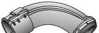 O-Z Gedney Fittings AC400 - 4 In 90 Deg Conn Ac/Fmc (AC400)
