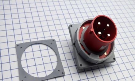 Arrow-Hart Plugs & Receptacles AH4100B7W - Inlet Pin&Sleeve 100A480V 3PH 3P4W WT RD (AH4100B7W)