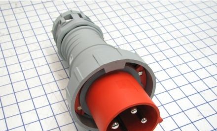 Arrow-Hart Plugs & Receptacles AH4100P12W - Plug, 100A/125-250V, 3P-4W, WT OR (AH4100P12W)