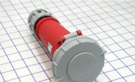 Arrow-Hart Plugs & Receptacles AH430C7W - Connector Pin&Sleeve 30A 480V 3PH 3P4W WT RD (AH430C7W)