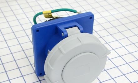 Arrow-Hart Plugs & Receptacles AH560R9W - Receptacle Pin&Slv 60A 120/208V 3PH 4P5W WT BL (AH560R9W)