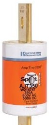 Mersen Fuses AJT350 - Fuse AJT - Class J - Time-delay 600VAC 500VDC 350A (AJT350)