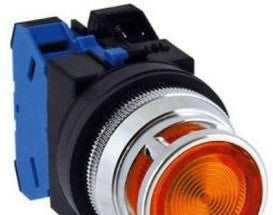 IDEC Switches ALFD212602DNUA - Pushbutton, Mom, Amb, Ext, 120VAC XFMR (ALFD212602DNUA)