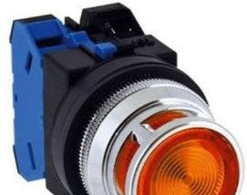 IDEC Switches ALFD224620DNUA - Pushbutton, 30mm PB FS Mom 240V TR 2NO Amb (ALFD224620DNUA)