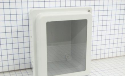 Allied Moulded Products Enclosures AM1086RHW - Enclosure, 10.14in.Hx8.26in.Wx6.13in.D, N4X (AM1086RHW)