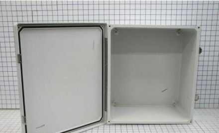 Allied Moulded Products Enclosures AM1648L - Enclosure, 16.27in.Hx14.40in.Wx8.13in.D, N4X (AM1648L)