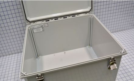 Allied Moulded Products Enclosures AMP1860L - Enclosure, 18.04in.Hx16.40in.Wx10.00in.D, N4X (AMP1860L)