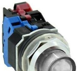 IDEC Switches AOLD224620DNUW - Pushbutton, 30mm PB Mnt 240V TR 2NO Wht (AOLD224620DNUW)