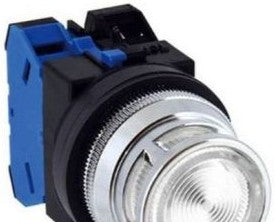 IDEC Switches AOLFD224611DNUW - Pushbutton, 30mm PB Mnt 240V TR 1NO1NC Wht (AOLFD224611DNUW)