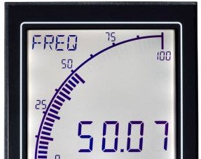 Trumeter Panel Meters & Gauges APM-FREQ-APO - FREQ METER, POS LCD WITH OUTPUTS (APM-FREQ-APO)