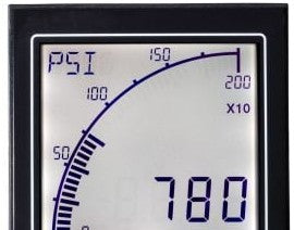 Trumeter Panel Meters & Gauges APM-PROC-APO - PROCESS POS LCD WITH OUTPUTS (APM-PROC-APO)