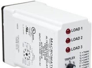 Macromatic Relays ATP120A1R - Alternating Relay/Triplexer, 120VAC, Includes (ATP120A1R)