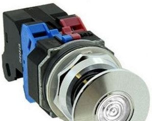 IDEC Switches AYLD32220DNUW - Pushbutton, 30mm E-stop Pull 24V 2NO Wht (AYLD32220DNUW)