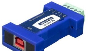 Advantech Media Converters BB-485USBTB2WLS-A - ULI-361TK USB to 1 x Lck RS-485 2W TB (BB-485USBTB2WLS-A)