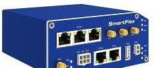 Advantech Cellular M2M BB-SR30510120 - LTE, 5ETH, USB, 2I/O, SD, 2SIM, W, SL (BB-SR30510120)