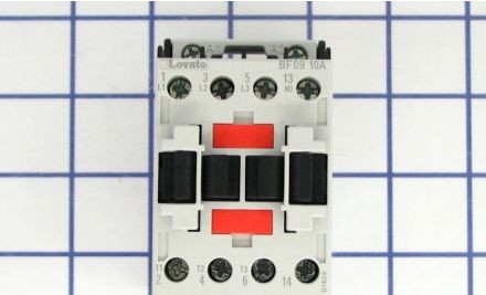 Lovato Contactors BF0910A12060 - Contactor, 3-P N/O, 120VAC Coil, 9A (BF0910A12060)