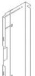 Hammond Manufacturing Enclosures BKWM4812 - Barrier Kit for Type 4 FM 72X24D - Steel/White (BKWM4812)