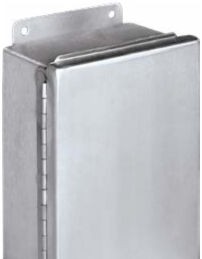 Wiegmann Enclosures BN4141206CHAL - N4X JIC Continuous Hinge 14X12X6 Aluminum (BN4141206CHAL)