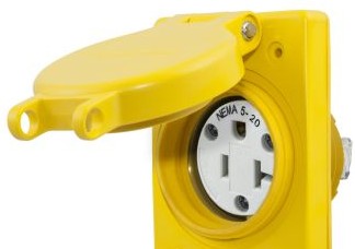 Bryant Electric Plugs & Receptacles BRY60W33 - Straight Blade Devices, Watertight Series (BRY60W33)