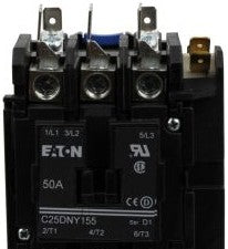 Cutler Hammer C25DNY162T - Eaton Definite Purpose Contactor, C25 (C25DNY162T)