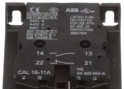 ABB Contactors CAL16-11A - Auxiliary Contact Block, 1NO/1NC (CAL16-11A)
