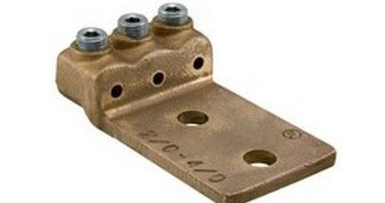 Ilsco Terminals CL-2-1 - BRZ MEC 4-1 3/8 UL CSA (CL-2-1)