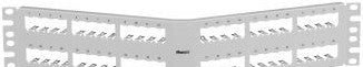 Panduit Network Panels CPA48WH - The Mini-Com All Metal Shielded Patch Panel (CPA48WH)