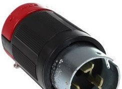 Cooper Plugs & Receptacles CS8165EX - Eaton locking plug, 10-6 AWG, 50A, Industrial (CS8165EX)