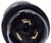 Cooper Plugs & Receptacles CS8365EX - Eaton locking plug, 10-6 AWG, 50A, Industrial (CS8365EX)